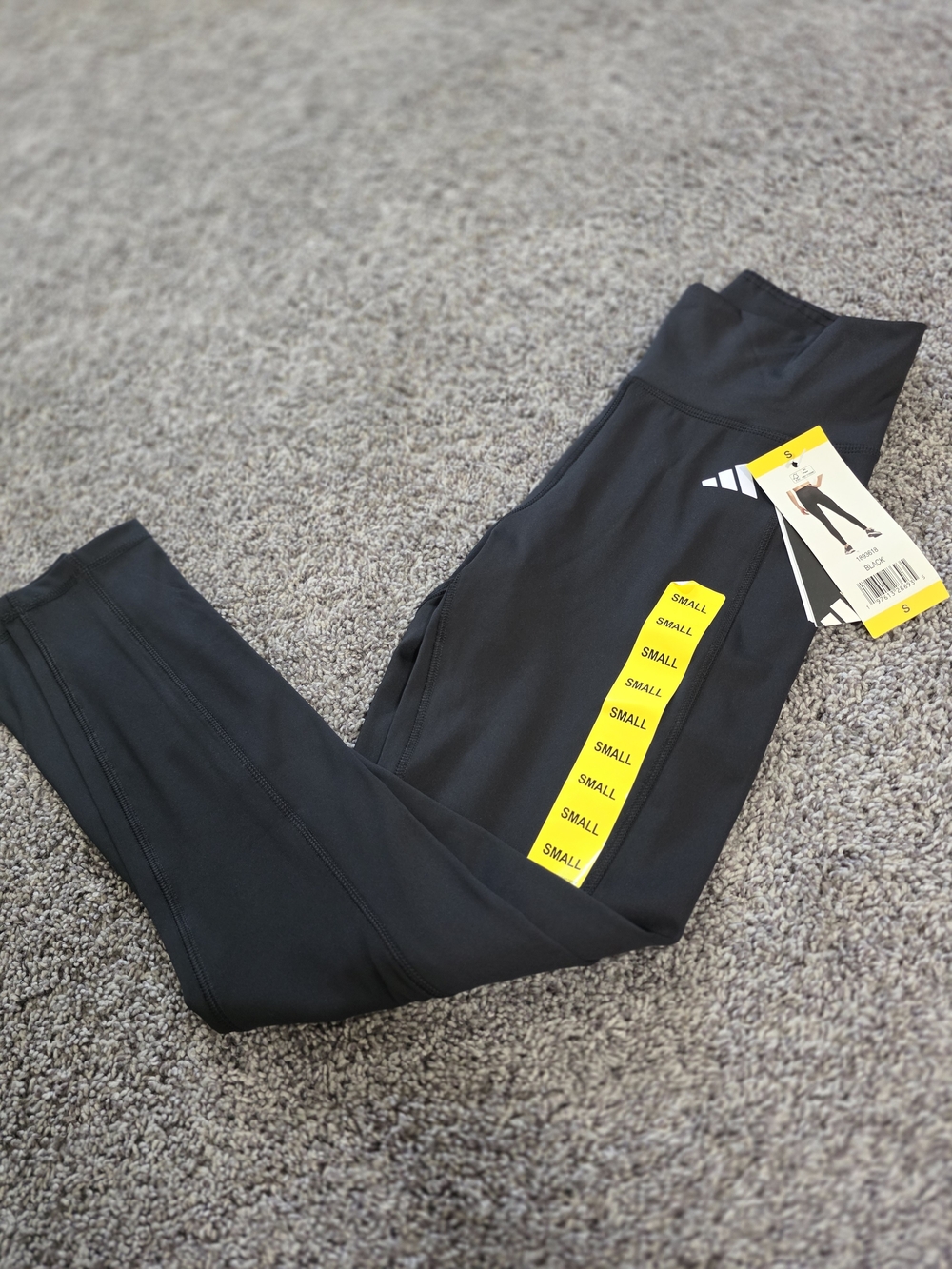 adidas Black Women's Athletic Leggings
